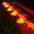 WGC-80631 - C9 Amber LED FlexFilament Transparent Shatterproof Bulbs, 5-Pack - Wintergreen Corporation