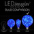 WGC-78466 - G125 Blue LEDimagine Fairy Light Bulbs - Wintergreen Corporation