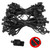 WGC-78534 - C7 Light Stringer, 5 Amp SPT1W, 10', Black Wire, 12" Spacing - Wintergreen Corporation