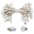 WGC-15078 - C7 Light Stringer, 5 Amp SPT1W, 50', White Wire, 12" Spacing - Wintergreen Corporation