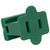 WGC-67081 - Green Polarized Female Zip Plug, SPT1, 5-Pack - Wintergreen Corporation