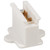 WGC-67085 - White Polarized Female Zip Plug, SPT1, 5-Pack - Wintergreen Corporation