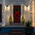 WGC-71291 - 6"x15' Mini Clear Incandescent Christmas Column Wrap Lights, 150 Lights, White Wire - Wintergreen Corporation