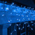 WGC-15240 - Mini Blue Incandescent Icicle Lights, 150 Lights, 8.5', White Wire, 3" Spacing - Wintergreen Corporation