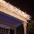 WGC-15233 - Mini Clear/Blue Incandescent Icicle Lights, 150 Lights, 9', White Wire, 3" Spacing - Wintergreen Corporation