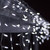 WGC-20351 - M5 Cool White LED Icicle Lights, 70 Lights, 7.5', White Wire, 3" Spacing - Wintergreen Corporation