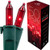 Wintergreen Corporation 74376 50 Viviluxe TM Red Christmas Mini Lights, Green Wire, 5.5" Spacing