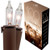 Wintergreen Corporation 74362 100 Viviluxe TM Clear Christmas Mini Lights, Brown Wire, 5.5" Spacing