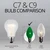 WGC-15115 - C7 Green Incandescent Opaque, 5 Watt Light Bulbs, 25-Pack - Wintergreen Corporation