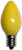 Wintergreen Corporation 13085 C7 Yellow Opaque Bulbs