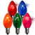 Wintergreen Corporation 15132 C7 Twinkle Multicolor Triple Dipped Transparent Bulbs