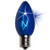 Wintergreen Corporation 15149 C9 Twinkle Blue Triple Dipped Transparent Bulbs