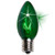 Wintergreen Corporation 15151 C9 Twinkle Green Triple Dipped Transparent Bulbs