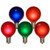 Wintergreen Corporation 18775 G50 Multicolor Satin Globe Lights, E17 - Intermediate Base