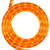 Wintergreen Corporation 80330 Orange Rope Light, 18 ft