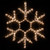 Wintergreen Corporation 73422 12" 18 Point Snowflake, Warm White Lights