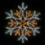 WGC-73409 - 28" Cool White/Warm White LED 36 Point Star Center Snowflake, and Lights, 381 Lights - Wintergreen Corporation