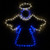 Wintergreen Corporation 73432 20" Angel, Blue and White Lights