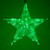 Wintergreen Corporation 76039 20" Green Metallic Polymesh Commercial Star Light, Green LED Lights