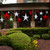 WGC-78671 - 54" Red Polymesh Unlit Fold Flat Commercial Star - Red Sleigh