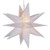 Wintergreen Corporation 80496 17" White Aurora Superstar TM Folding Star Light, Fold-Flat, LED Lights, Outdoor Rated