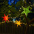 WGC-80499 - 17" Yellow Aurora Superstar™ Moravian Star, Warm White LED, Fold-Flat, Outdoor Rated - Wintergreen Corporation