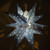 WGC-80486 - 24" Blue Aurora Superstar™ Moravian Star, Warm White LED, Fold-Flat, Outdoor Rated - Wintergreen Corporation