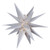 Wintergreen Corporation 80494 24" Silver Aurora Superstar TM Folding Star Light, Fold-Flat, LED Lights, Outdoor Rated