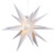 Wintergreen Corporation 80497 24" White Aurora Superstar TM Folding Star Light, Fold-Flat, LED Lights, Outdoor Rated