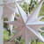 WGC-80484 - 26" 5mm Warm White LED White Aurora Superstar™ Bethlehem Star Light, Fold-Flat, Outdoor Rated - Wintergreen Corporation