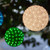 WGC-70165 - 10" Clear Incandescent Starlight Sphere, 150 Lights, Green Wire - Wintergreen Corporation