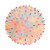 Wintergreen Corporation 70203 10" Multicolor Starlight Sphere, 150 Lights