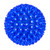 WGC-76502 - 10" 5mm Blue LED Starlight Sphere, 180 Lights, Green Wire - Wintergreen Corporation