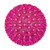 Wintergreen Corporation 76526 10" Pink LED Starlight Sphere, 180 Lights