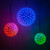 WGC-76061 - 10" 5mm RGB LED Multi-Function Starlight Sphere, 180 Lights - Wintergreen Corporation