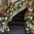 WGC-74860 - 9'x14" 5mm Warm White LED Commercial Olympia Pine Prelit Holiday Garland, 100 Lights - Red Sleigh