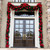 WGC-74858 - 9'x14" Commercial Olympia Pine Unlit Holiday Garland - Red Sleigh
