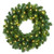 Wintergreen Corporation 74820 30" Commercial Oregon Fir Prelit Wreath, 100 Warm White LED 5mm Lights