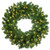 Wintergreen Corporation 73900 36" Commercial Oregon Fir Prelit Wreath, 100 Warm White LED 5mm Lights
