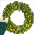 Wintergreen Corporation 21131 48" Commercial Sequoia Fir Prelit Wreath, 200 Warm White LED 5mm Lights