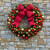 WGC-20313 - 36" Sequoia Fir Commercial Unlit Wreath - Red Sleigh