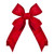 WGC-78329 - 18" Red Structural 3D Nylon Bow - Red Sleigh