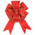 WGC-22294 - 18" Red with Gold Trim Blooming Puff Nylon Bow - Red Sleigh