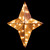 WGC-20581 - C7 Incandescent Commercial Dimensional Nativity Star Treetopper, 40 Lights - Wintergreen Corporation
