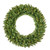 WGC-75503 - 36" T5 Warm White LED Douglas Fir Prelit Wreath, 100 Lights - Red Sleigh