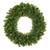 WGC-75504 - 48" T5 Multicolor LED Douglas Fir Prelit Wreath, 150 Lights - Red Sleigh