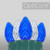 Wintergreen Corporation 77576 C7 Blue / Cool White OptiCore Commercial LED Christmas Lights, 50 Lights, 50'
