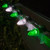WGC-77967 - C7 Cool White/Green LED OptiCore Commercial Christmas Lights, 50 Lights, 50', Green Wire, 12" Spacing - Wintergreen Corporation