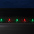 WGC-77536 - C7 Green/Red LED OptiCore Commercial Christmas Lights, 50 Lights, 50', Green Wire, 12" Spacing - Wintergreen Corporation
