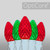 WGC-77528 - C7 Green/Red LED OptiCore Commercial Christmas Lights, 50 Lights, 50', White Wire, 12" Spacing - Wintergreen Corporation